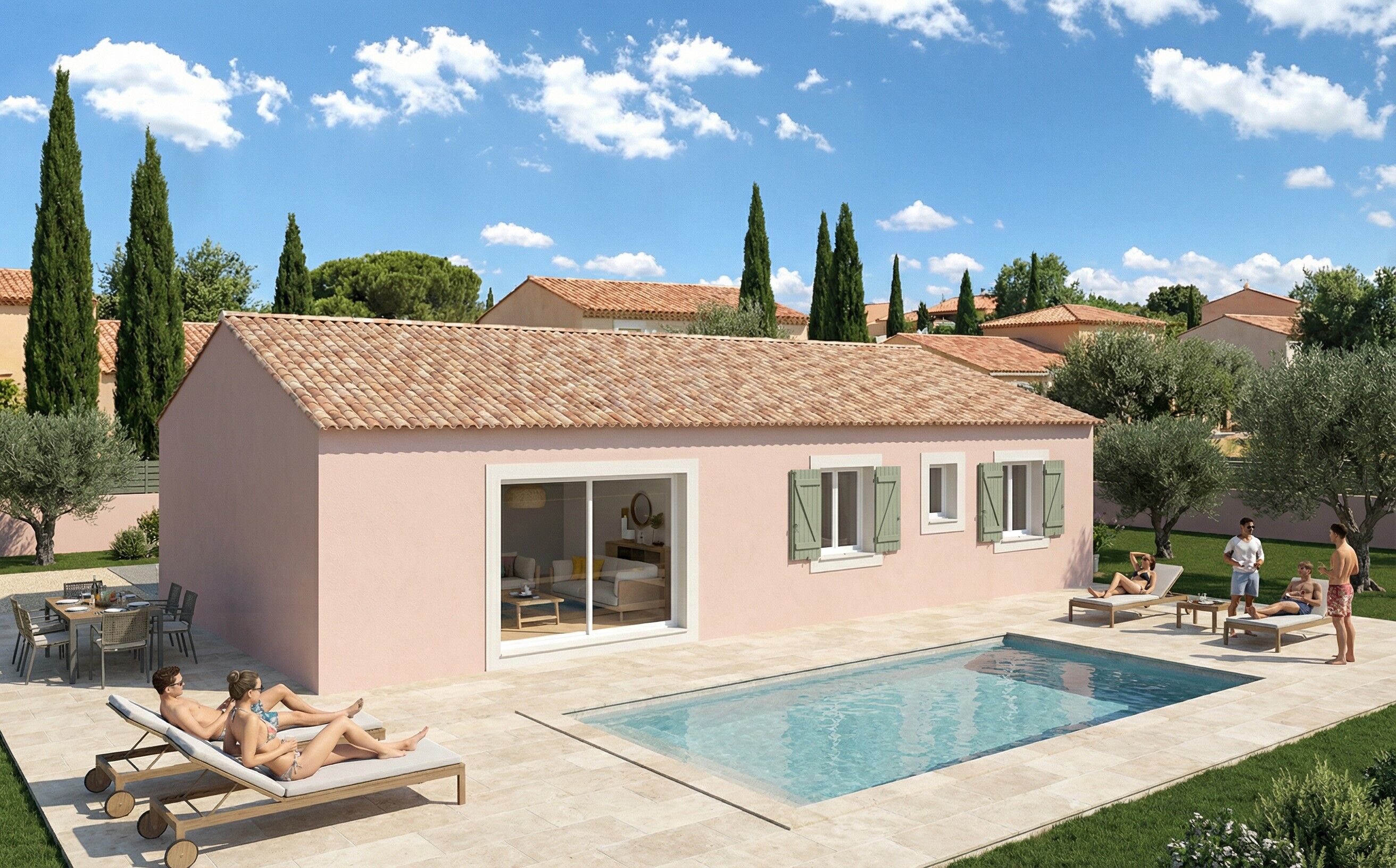 Villa / Maison  T4 à vendre Saint-Maximin-la-Sainte-Baume 83470