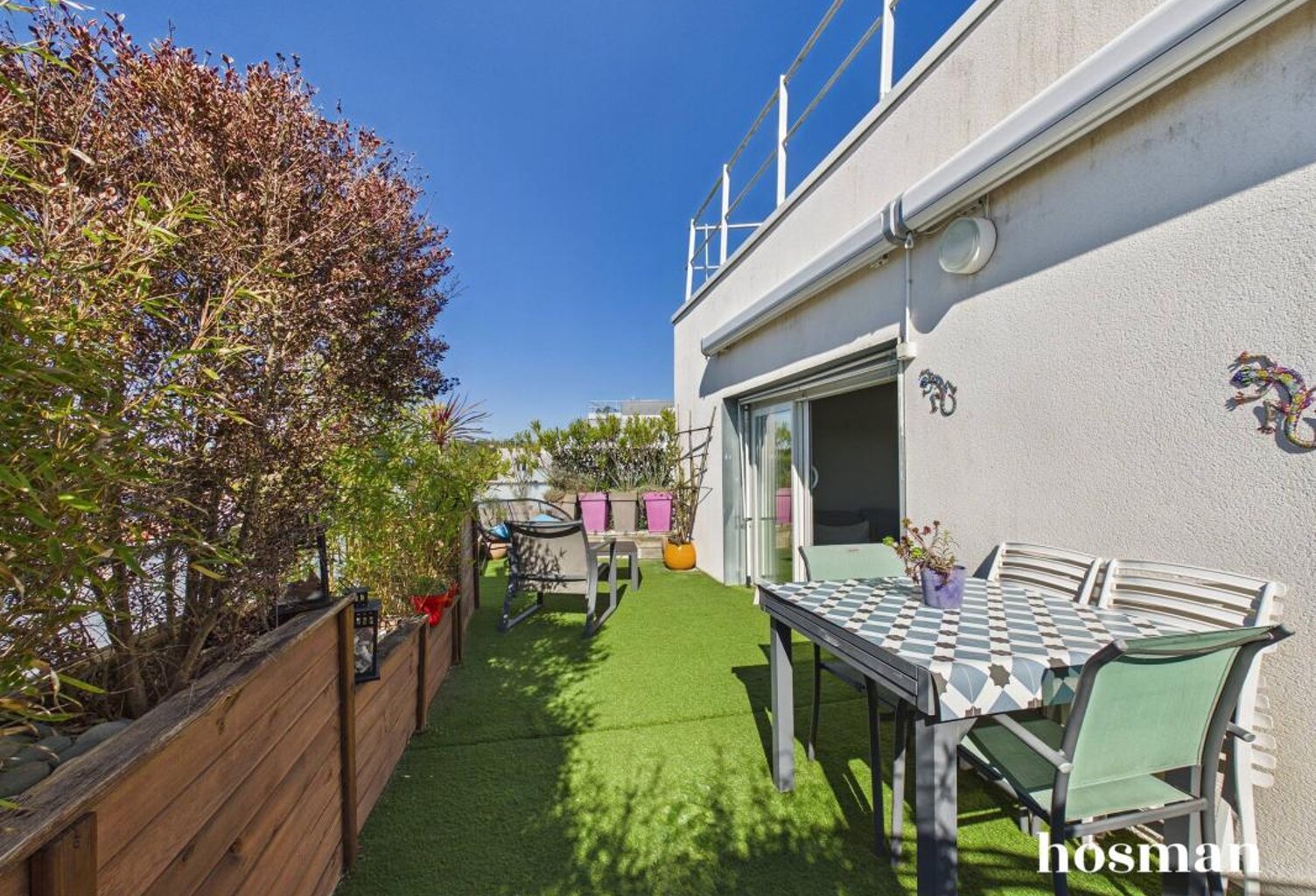 Duplex 3 pièces, 78 m² Carrez avec terrasses de 70 m², ascenseur, parking, mini piscine - Impasse Toubart, Cenon — photo 1
