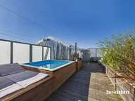 Duplex 3 pièces, 78 m² Carrez avec terrasses de 70 m², ascenseur, parking, mini piscine - Impasse Toubart, Cenon — photo 2