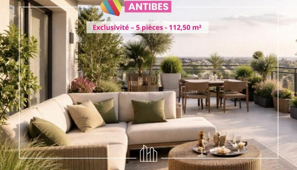 Appartement 5 pièces  à vendre Antibes 06600