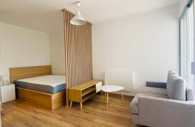 Studio meublé avec coin nuit et terrasse à louer à l'année ! — photo du bien