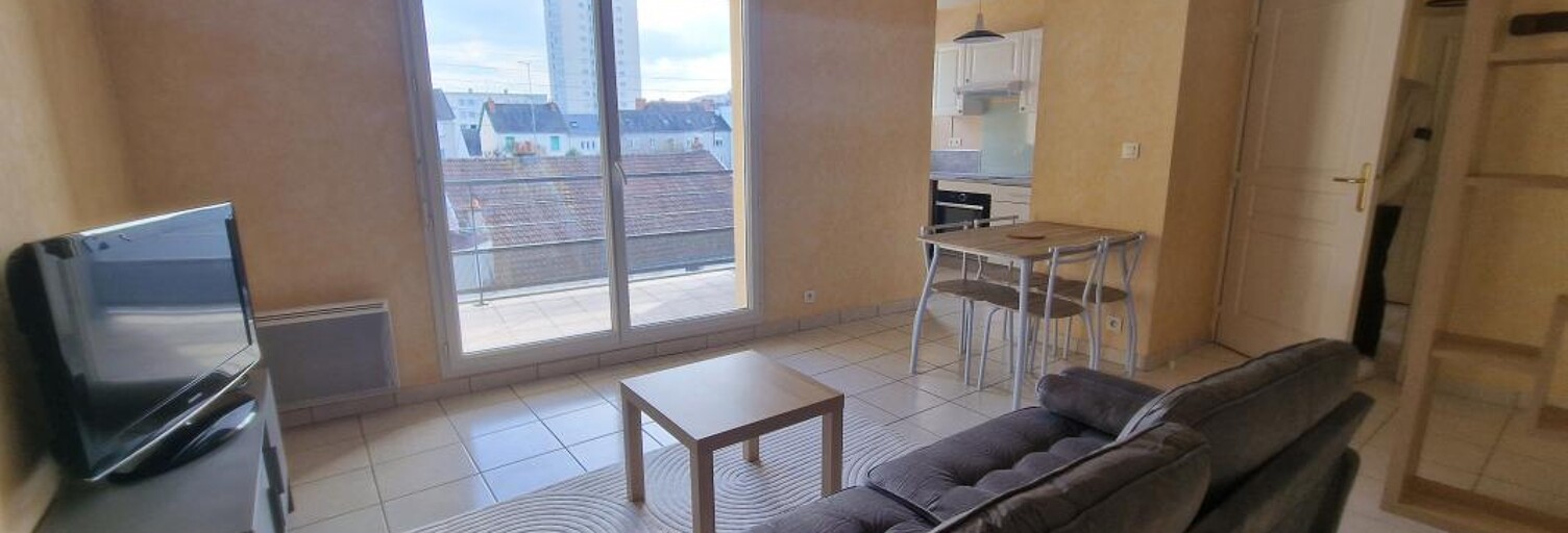 Appartement 2 Pièces 40 m² à louer à Saint-Pierre-des-Corps (37700)