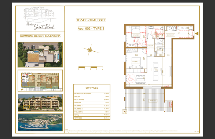 Appartement T3 Solenzara vue mer proche du port de plaisance — photo 2