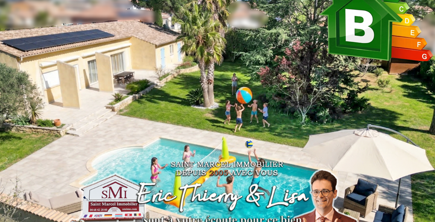 Villa d'Exception Plain-Pied   184 m2 sur Parc Arboré de 200 — photo 1
