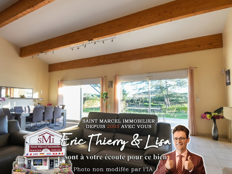 Villa d'Exception Plain-Pied   184 m2 sur Parc Arboré de 200 — photo 1