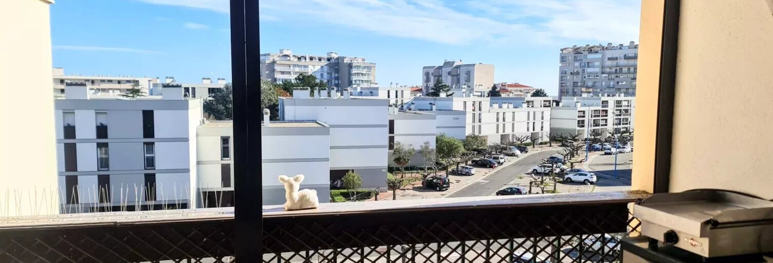 Appartement 3 Pièces 52 m² à vendre à Saint-Cyprien (66750)