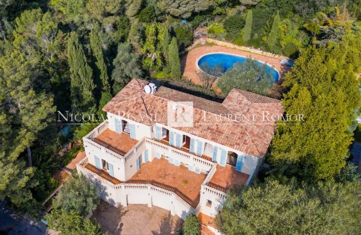 PROPRIETE A VENDRE A SAINT JEAN CAP FERRAT - VUE  MER - GRAND TE — photo 4