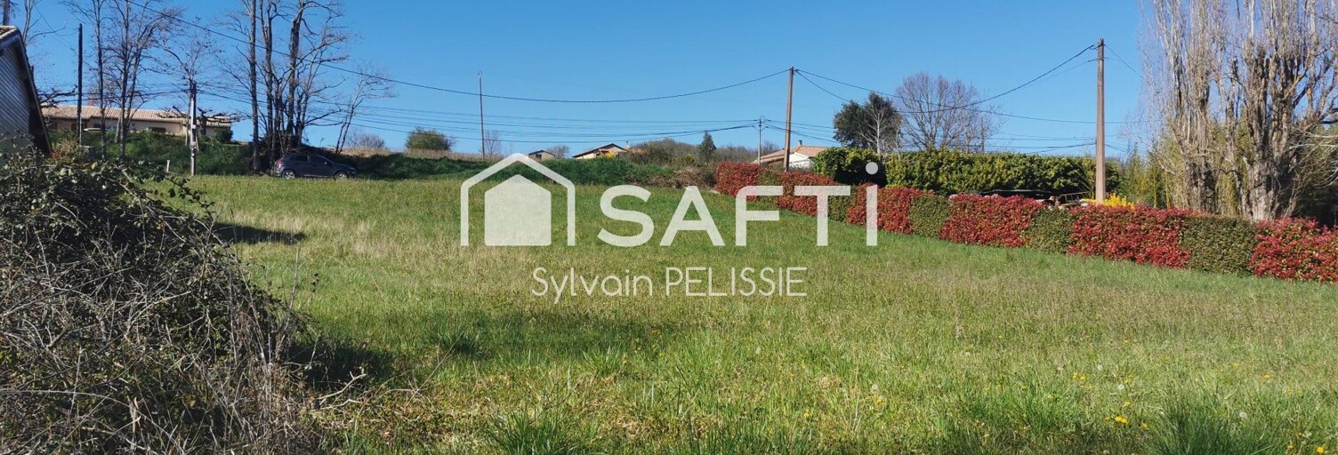 Terrain  1937 m² à vendre à Lauzerte (82110)