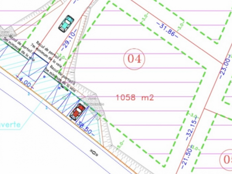 Vente Terrain à bâtir 1 058 m&sup2; — photo 1