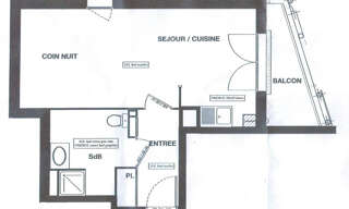 Appartement 1 Pièce 34 m² à louer à Pau (64000)