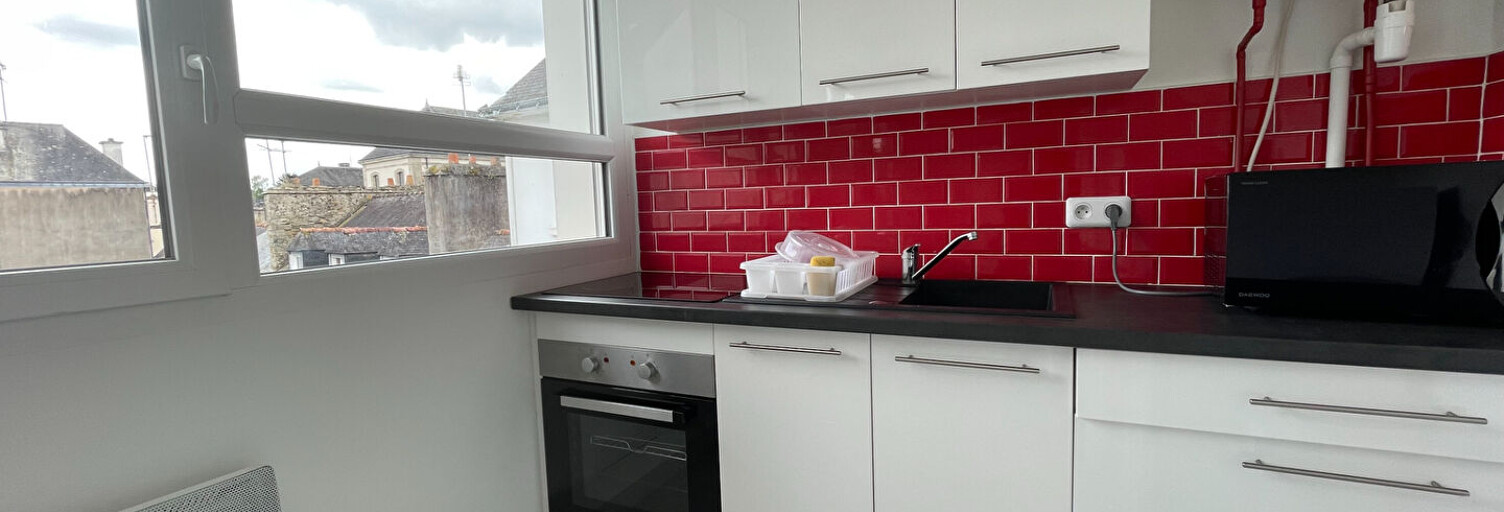 Appartement 1 Pièce 26 m² à louer à Pontivy (56300)