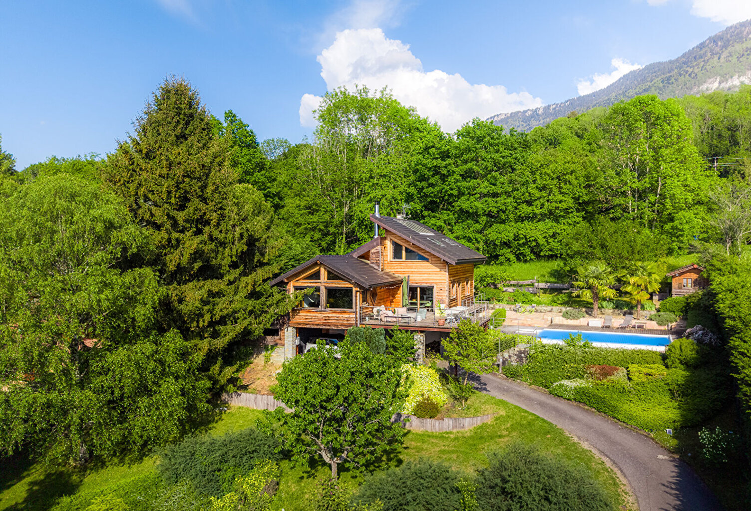 Chalet Pugny Chatenod 5 pièces 220 m2 - vue lac panoramique — photo 1