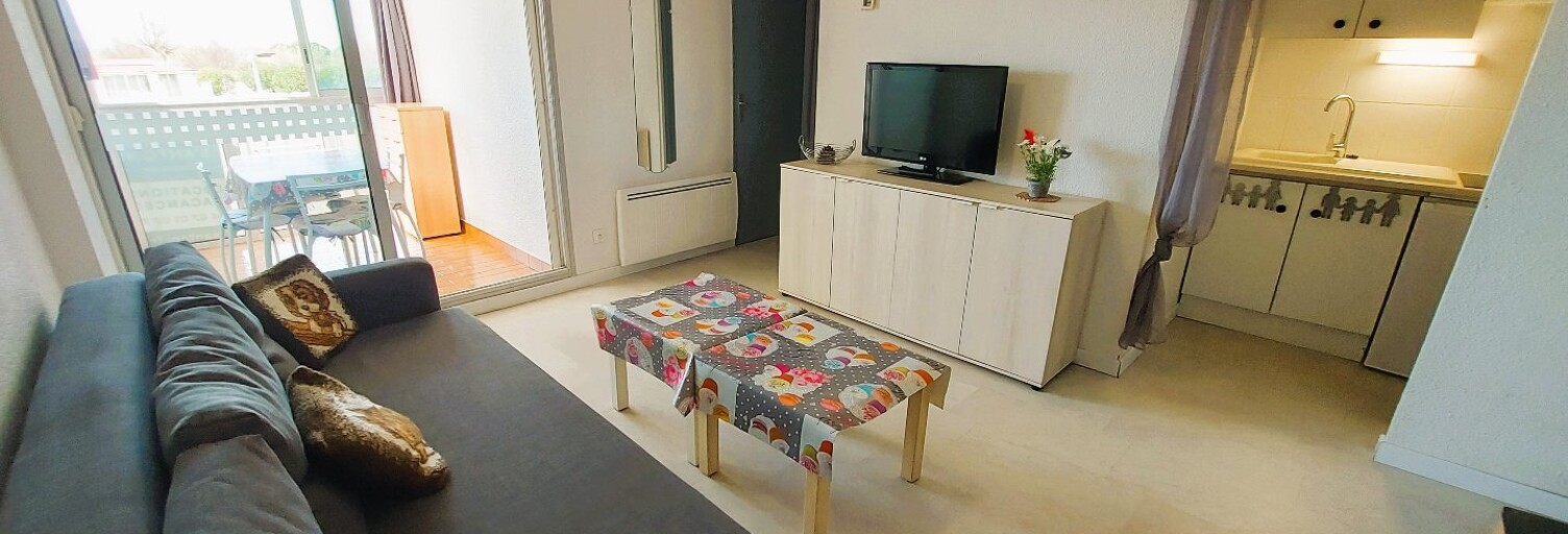 Appartement 2 Pièces 30 m² à vendre à Marseillan (34340)
