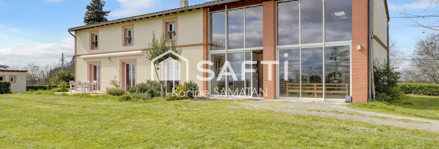 Maison 8 Pièces 208 m² à vendre à Pechbonnieu (31140)