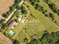Pechbonnieu  Propriété rare de 270 m² avec grange aménagée, sur 12 000 m² de terrain, vue exceptionnelle sur les Pyrénées, sans vis-à-vis — photo 2