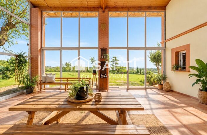 Pechbonnieu  Propriété rare de 270 m² avec grange aménagée, sur 12 000 m² de terrain, vue exceptionnelle sur les Pyrénées, sans vis-à-vis — photo 4