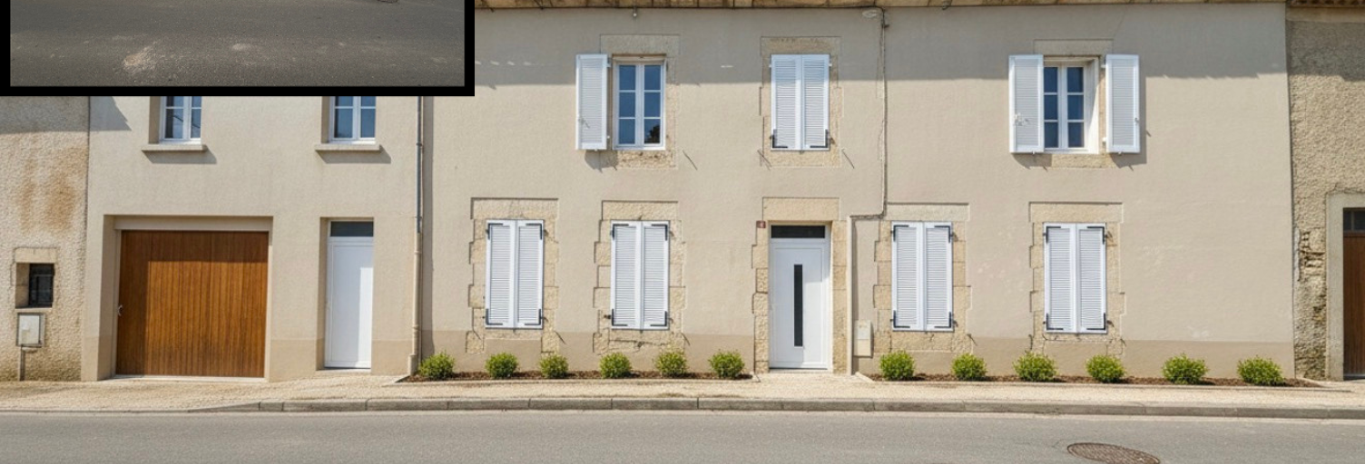 Maison 6 Pièces 123 m² à vendre à Montmoreau (16190)
