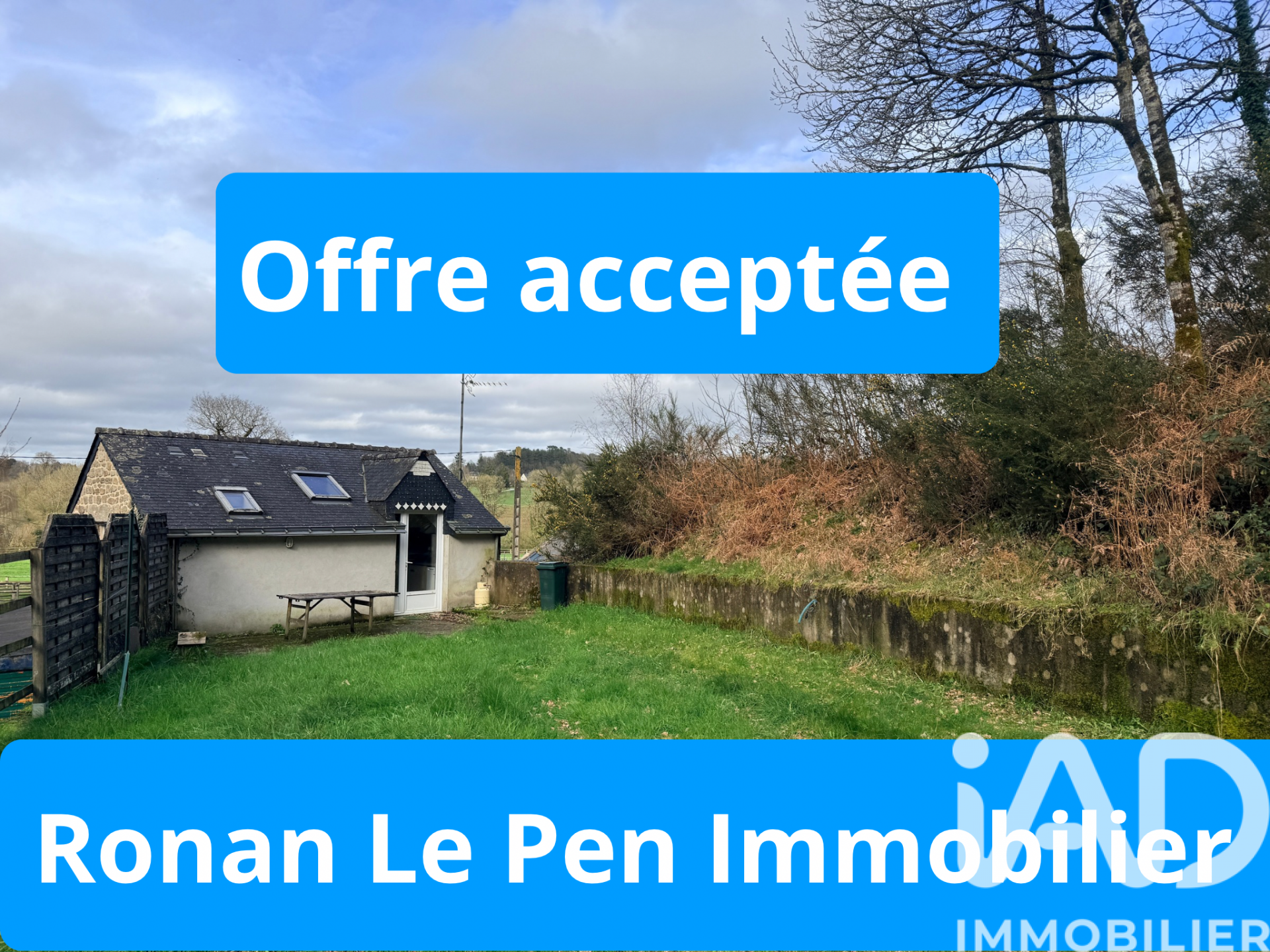 Maison à vendre, 2 pièces, 42 m², Melrand