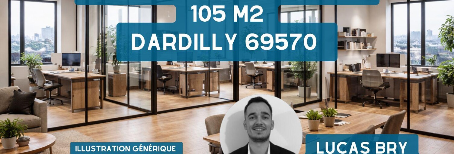 Bureau  105 m² à louer à Dardilly (69570)