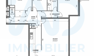 Appartement 4 Pièces 112 m² à vendre à Bois-Guillaume (76230)