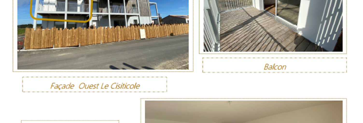 Appartement 3 Pièces 61 m² à louer à Givrand (85800)