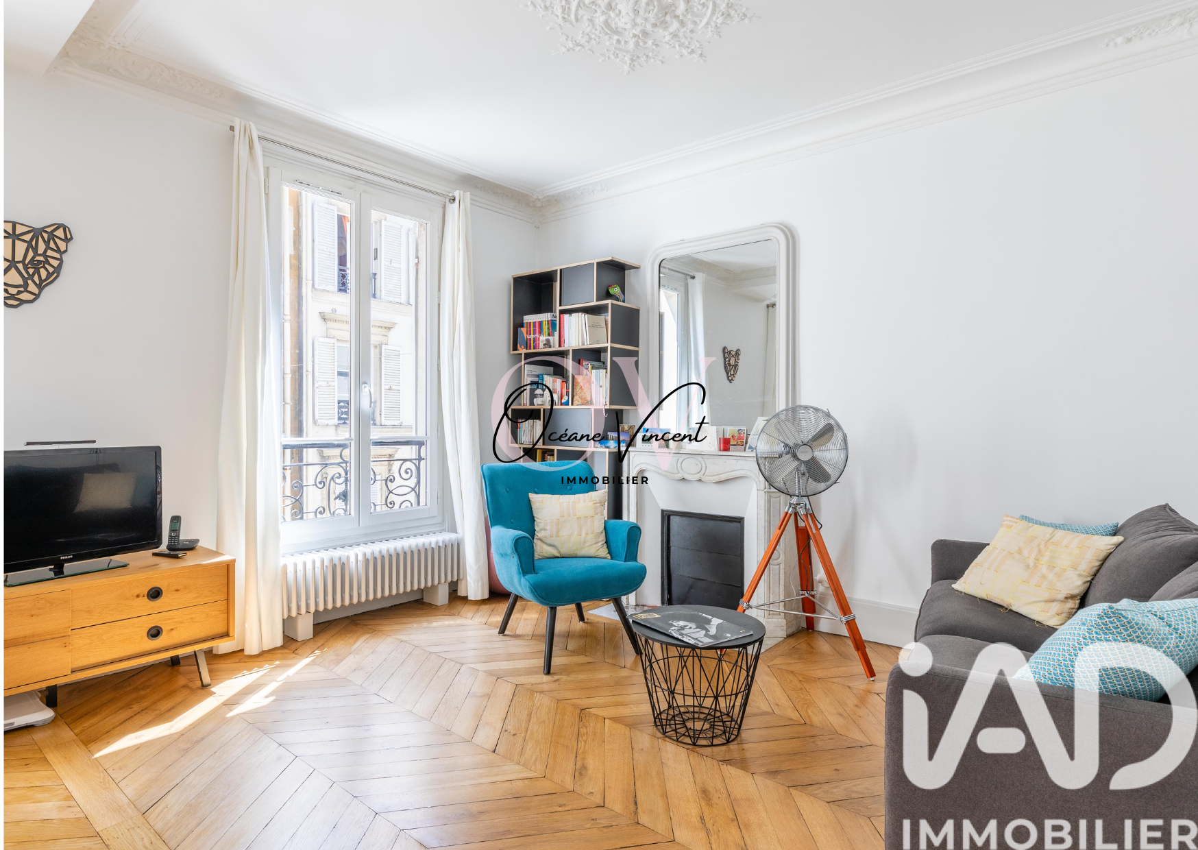 Appartement à vendre, 2 pièces, 48 m², Paris