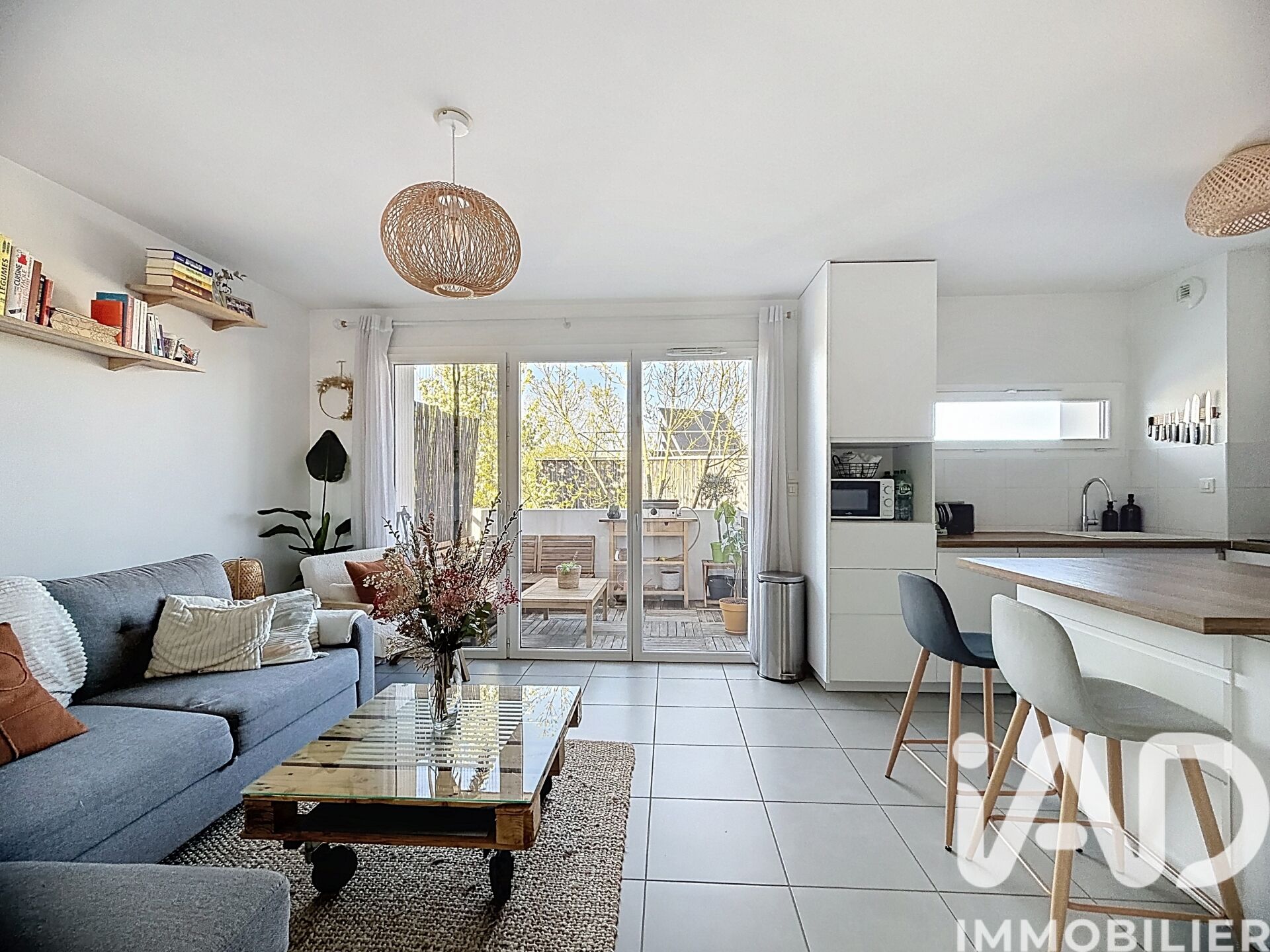 Bordeaux - 44m² - 2p. - 1ch.