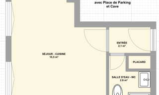 Appartement 1 Pièce 20 m² à vendre à Limoges (87000)
