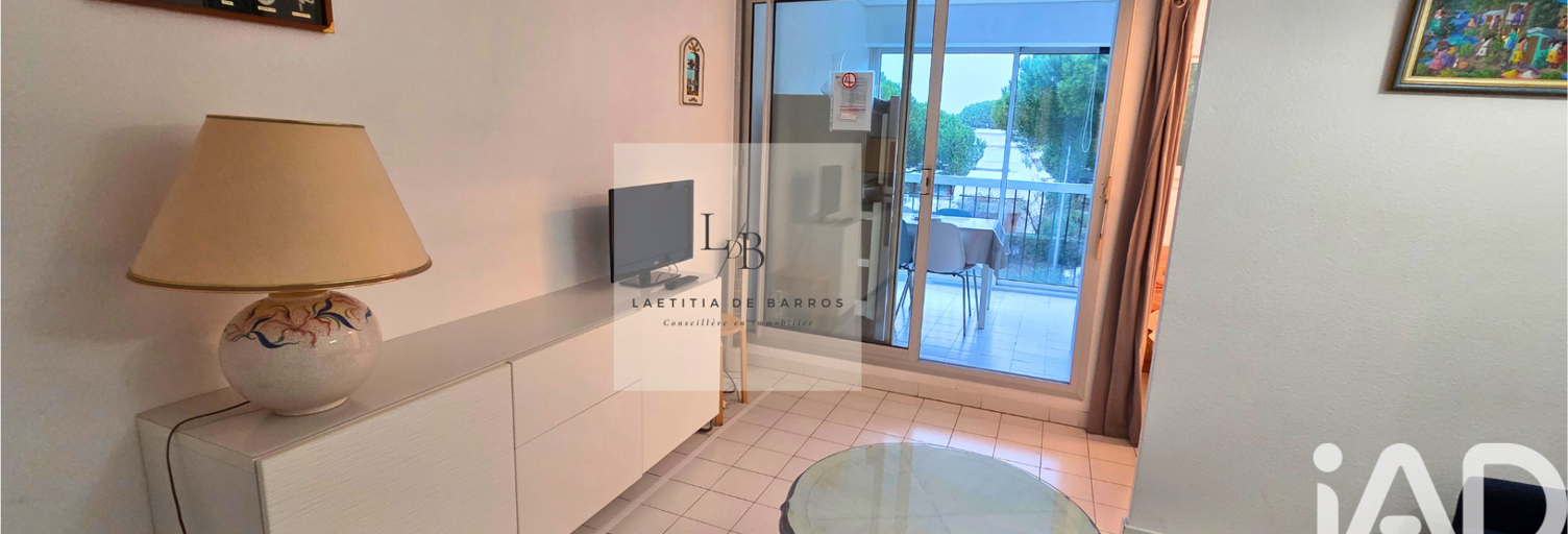 Appartement 2 Pièces 23 m² à vendre à La Grande-Motte (34280)