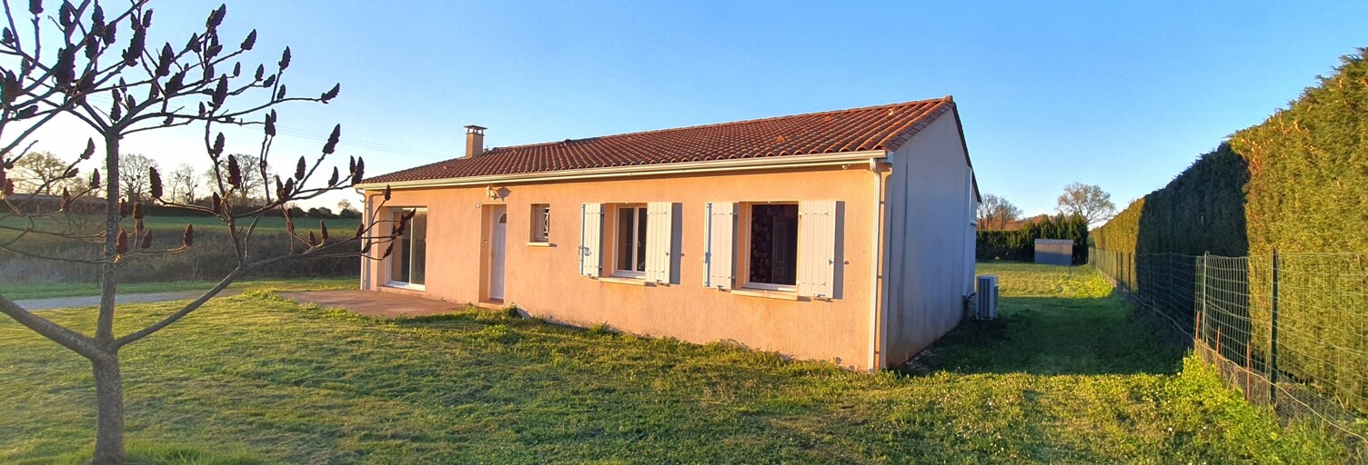 Maison 5 Pièces 103 m² à vendre à Lussac (16450)