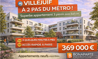 Appartement 2 Pièces 56 m² à vendre à Villejuif (94800)