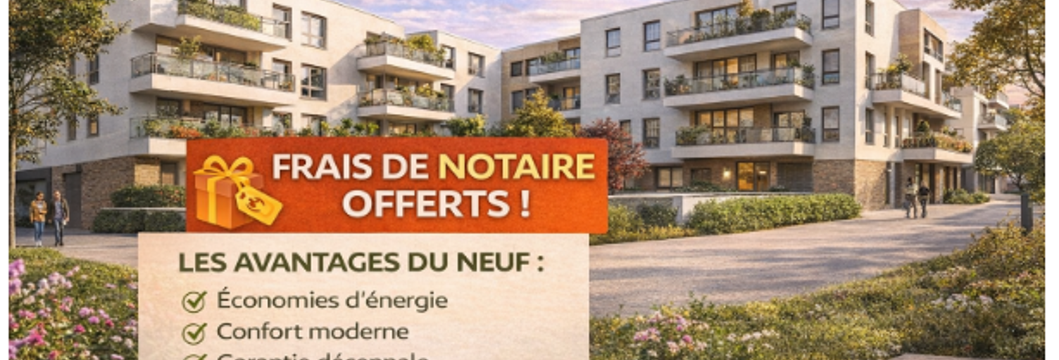 Appartement 2 Pièces 66 m² à vendre à Romainville (93230)