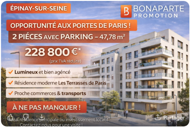 Appartement 1 pièces 228000 €