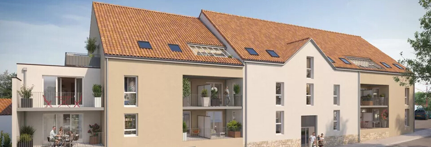 Appartement neuf T2, T3, T4 Pièce 38 à 79 m² à vendre à Port-Saint-Père (44710)