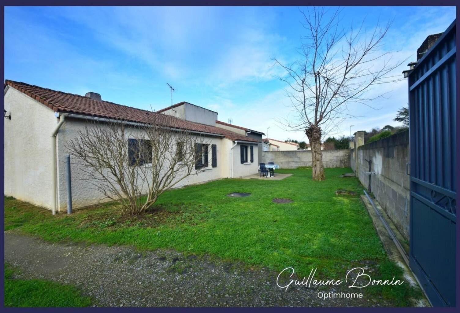 Guillaume BONNIN immobilier 86 vous présente cette Maison 6/7 pièces de 139m² avec 4 à 5 chambres + Jardin avec terrasse à Saint-Léger La Pallu (86380) — photo 1