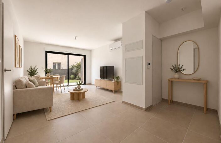Appartement neuf T2 avec jardin et parking — photo 5