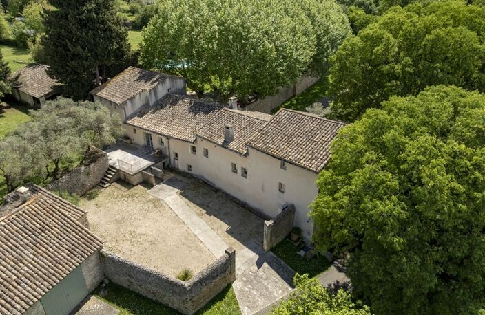 RARE : Offrez-vous une magnifique  Propriété ( mas de 10 pièces et 2.6 hectares de parc ) aux portes de SOMMIERES (30) — photo 3