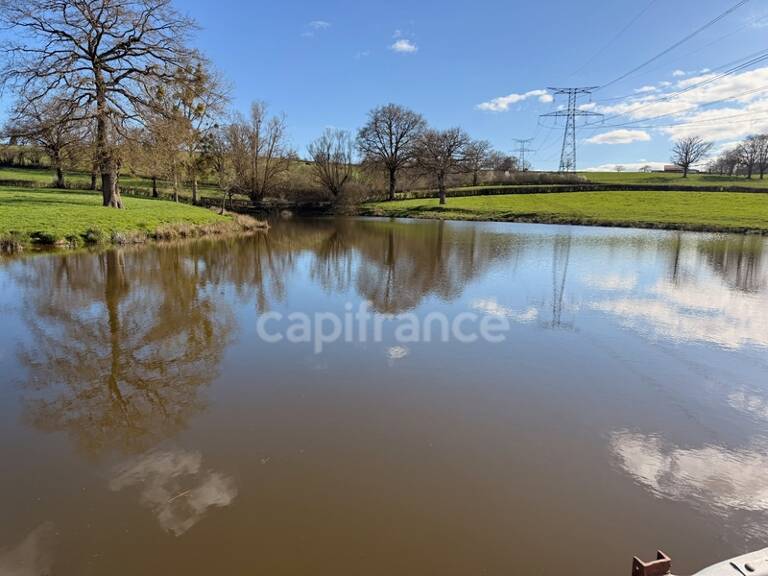 Etang avec terrain à vendre  SAINT LAURENT D'ANDENAY (71) — photo 1