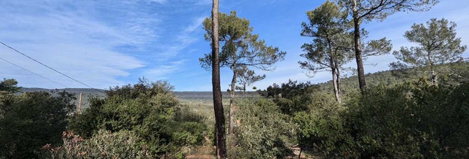 Terrain 1000 m² à construire Garéoult (83136)