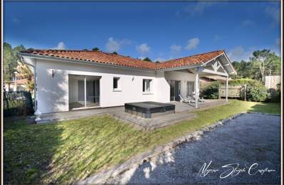 VILLA D'ARCHITECTE DE PLAIN PIED à vendre 6 pièces  (40) DE 135 M² ENTRE FORET ET OCEAN — photo du bien