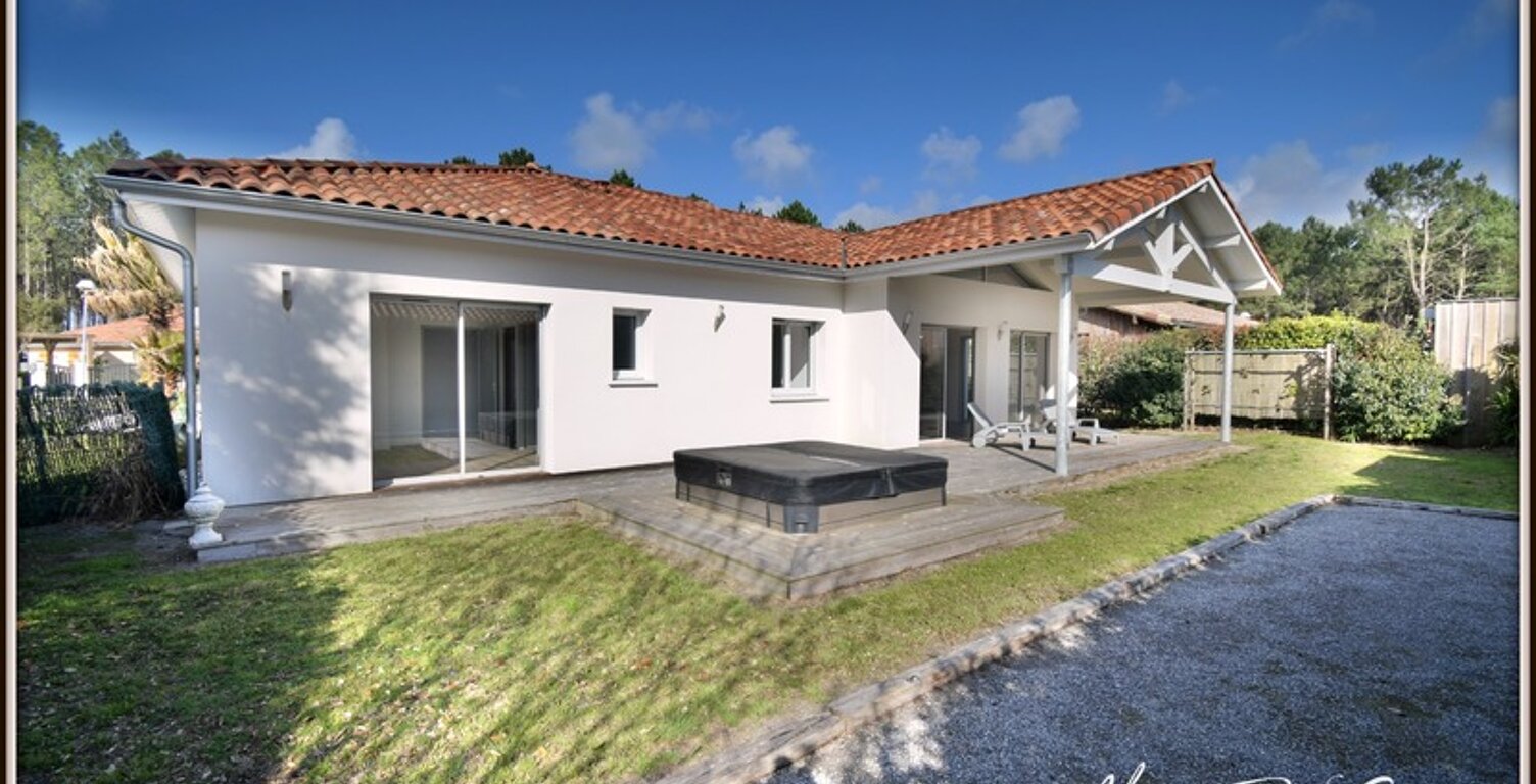 VILLA D'ARCHITECTE DE PLAIN PIED à vendre 6 pièces  (40) DE 135 M² ENTRE FORET ET OCEAN — photo 1