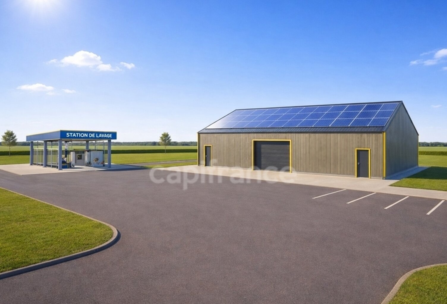 Local d’activité neuf de 201 m² - Opportunité investissement et rentabilité 8 % - Cavignac (33) — photo 1