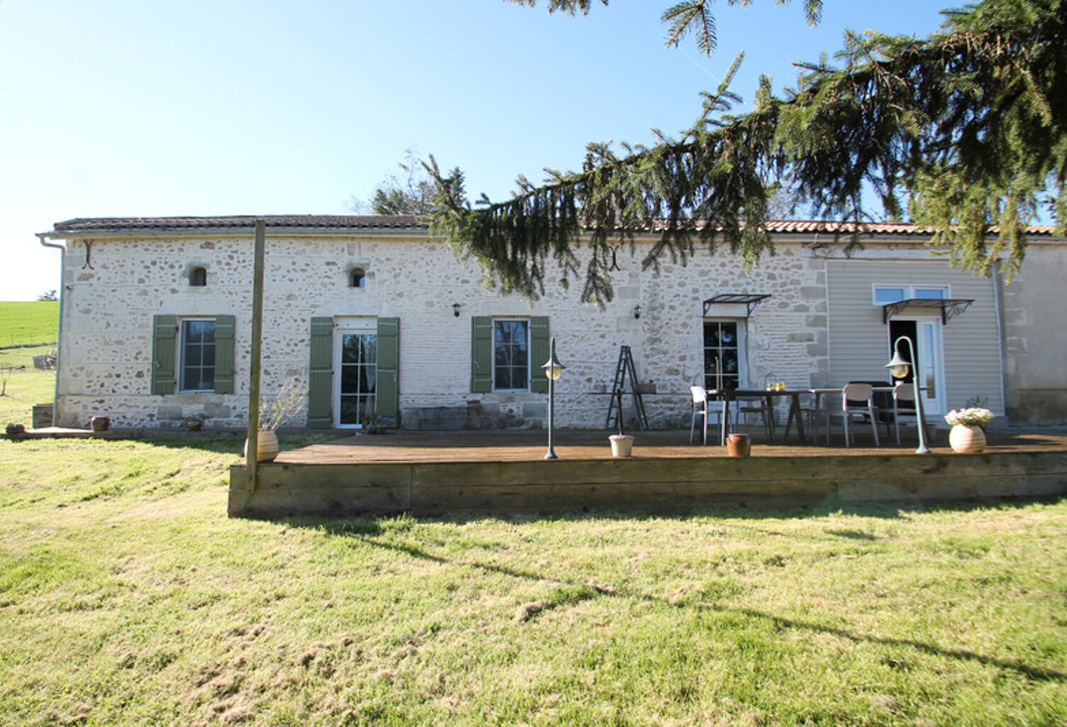 Maison à vendre 4 pièces 120 m² proche de MARMANDE (47)- Dépendances- Terrain 11 000m² — photo 1