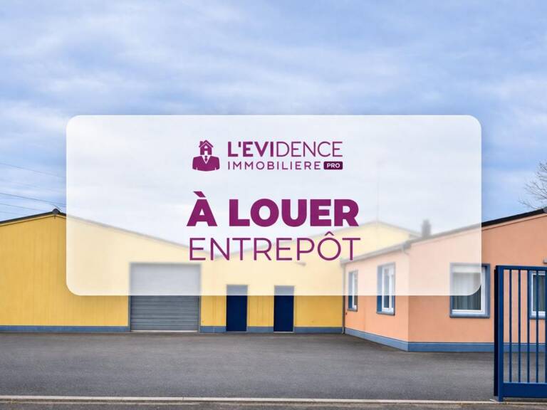 A louer entrepôt 400 m² – idéal artisan / stockage/vente – terrain clos – parking — photo 1