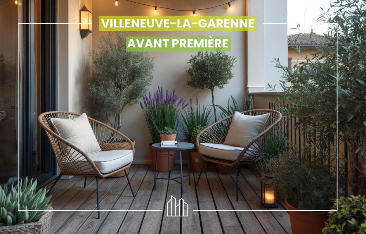 Appartement  T3 à vendre Villeneuve-la-Garenne 92390