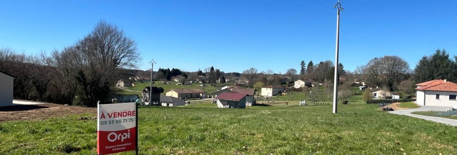 Terrain  2071 m² à vendre à Ambazac (87240)