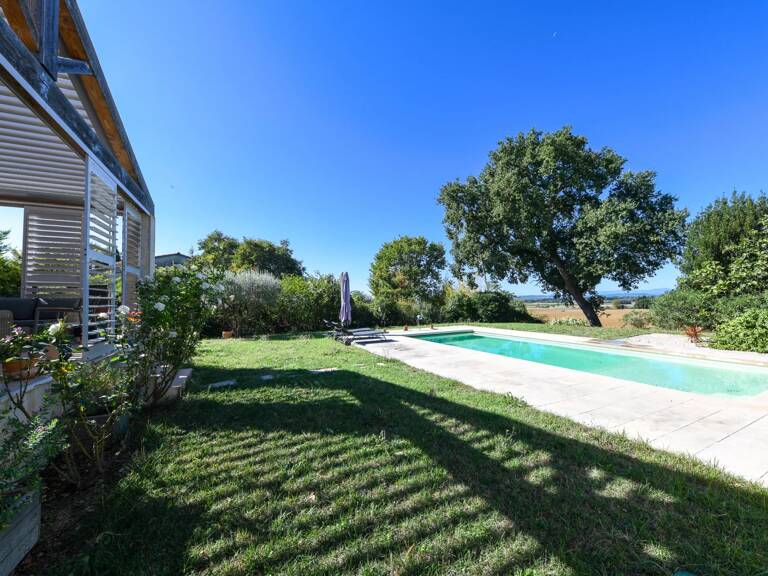 Villa avec jardin, vue dégagée, avec piscine chauffée, à 6km d'U — photo 1