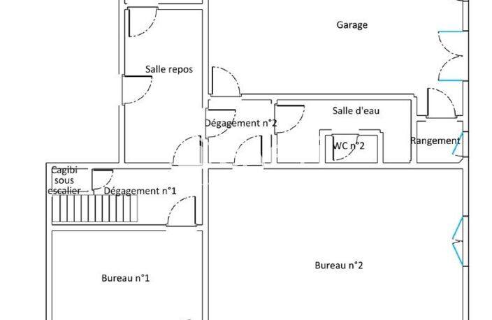 Immeuble de Bureaux La Pallice 130m² Libre — photo 2