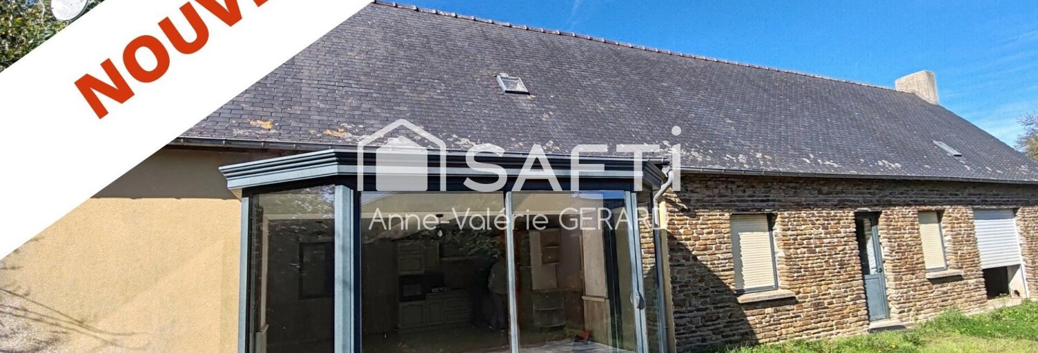 Maison 3 Pièces 97 m² à vendre à Désertines (53190)