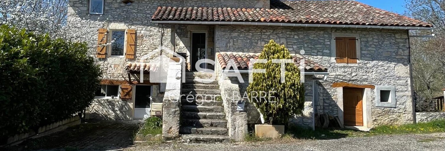 Maison 5 Pièces 90 m² à vendre à Lavaurette (82240)